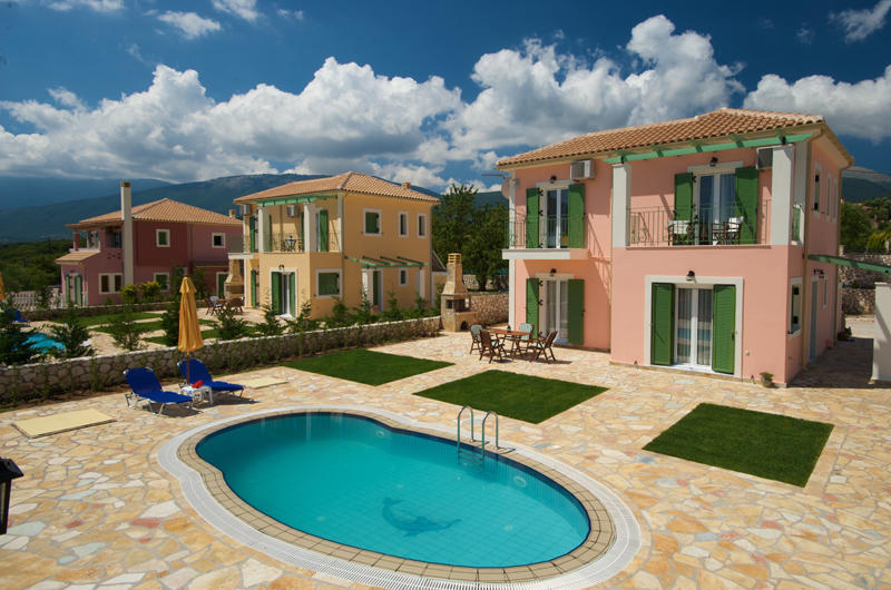 Iliachtides Villas Каравомилос Экстерьер фото